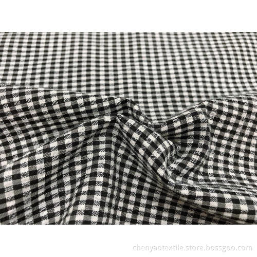T / C Crinkle Garngefärbter Stoff